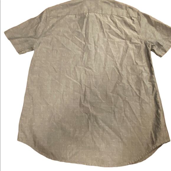 Levi’s men’s size small short sleeve button up shirt charcoal gray - Picture 2 of 7